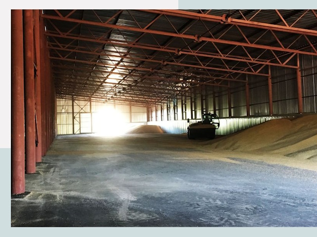 Строительство зернохранилищ в Кизляре