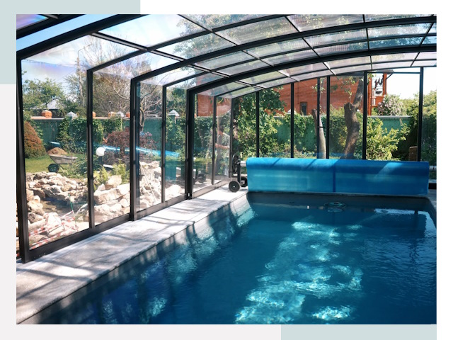 Строительство крытых бассейнов от СтальСтрой-Кзр - цена от 610 руб.