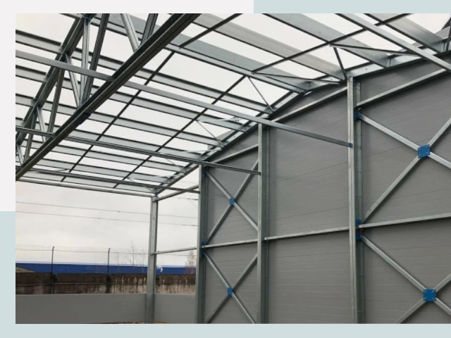 Каркасные ангары от СтальСтрой-Кзр по цене от 610 руб.