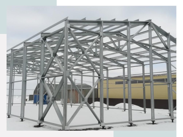 Каркасные ангары в Кизляре