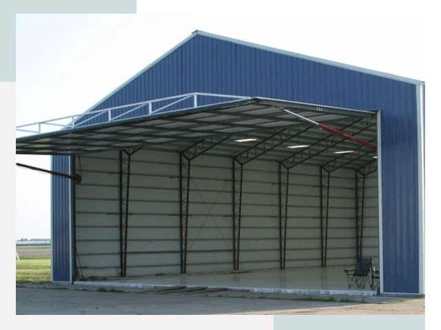 Прямо стенные ангары в Кизляре