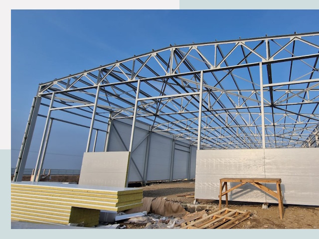 Утепленные ангары в Кизляр от 610 руб. за м²