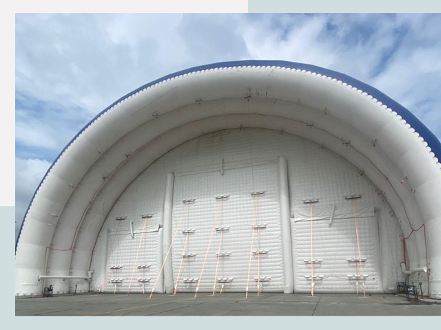 Пневмокаркасные ангары от СтальСтрой-Кзр по цене от 610 руб.