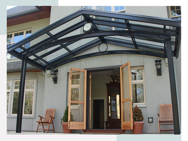 Козырьки металлические в Кизляре