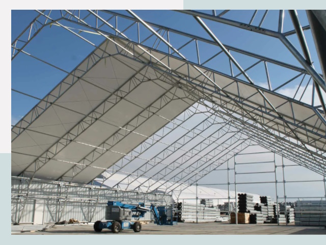 Каркасно-тентовые сооружения от СтальСтрой-Кзр по цене 610 руб.