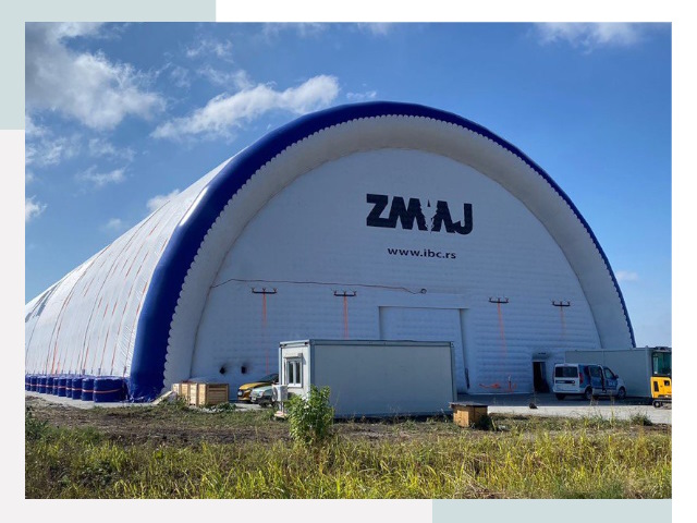 Брендирование ангаров в Кизляре