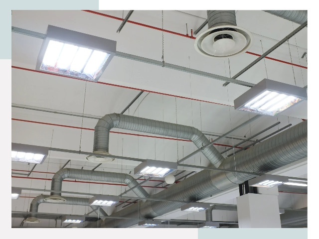 Вентиляция ангаров в Кизляре