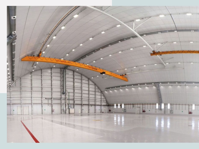 Оснащение ангаров в Кизляр от СтальСтрой-Кзр - цена от 610 руб.