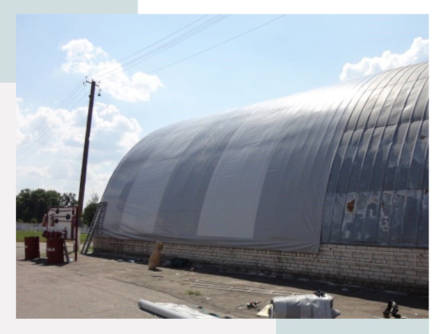 Ремонт ангаров в Кизляре