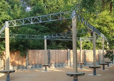 Терраса из металлоконструкций под ключ, проектирование, изготовление и монтаж от СтальСтрой-Кзр